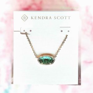 Kendra Scott Elisa London Blue Necklace New Dust Bag Included